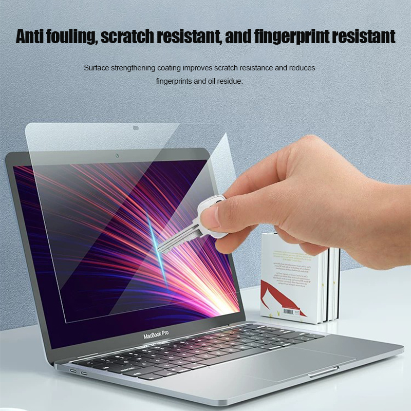 Matte Anti Glare Screen Protector - Appleノートパソコン13インチ、14インチ、15インチ、16インチ、MacBook Pro 14インチ、Air M2コンピューター用目に優しいHD保護フィルム