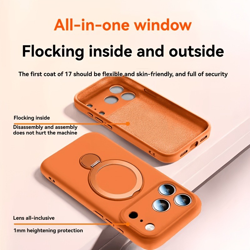 iPhone 17 Air、15、14、13、16 Pro  - Liquid Silicone Magnetic Phone Case のレビューと価格