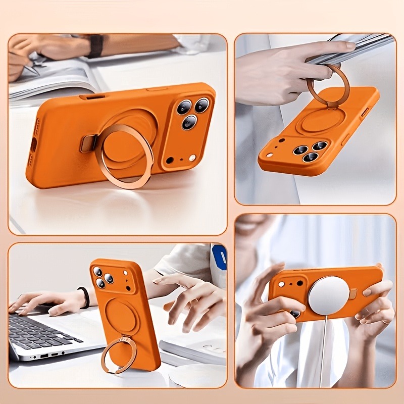 iPhone 17 Air、15、14、13、16 Pro  - Liquid Silicone Magnetic Phone Case のレビューと価格
