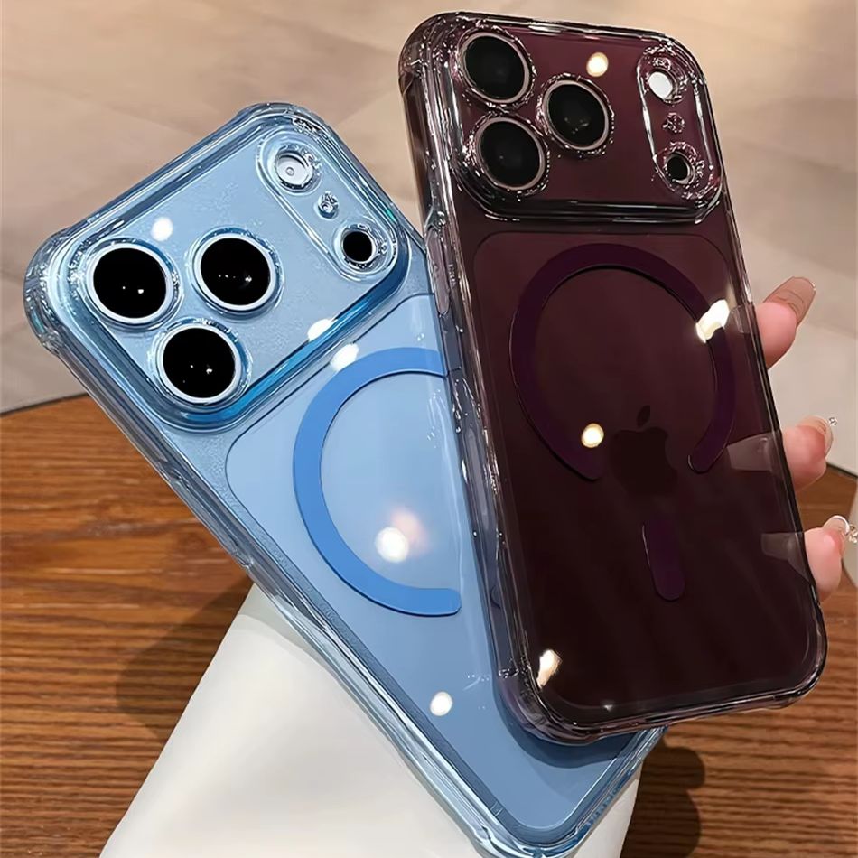 iPhone 18、17 Pro Max用、高級感のあるバー - Clear Shockproof Bumper Case のレビューと価格
