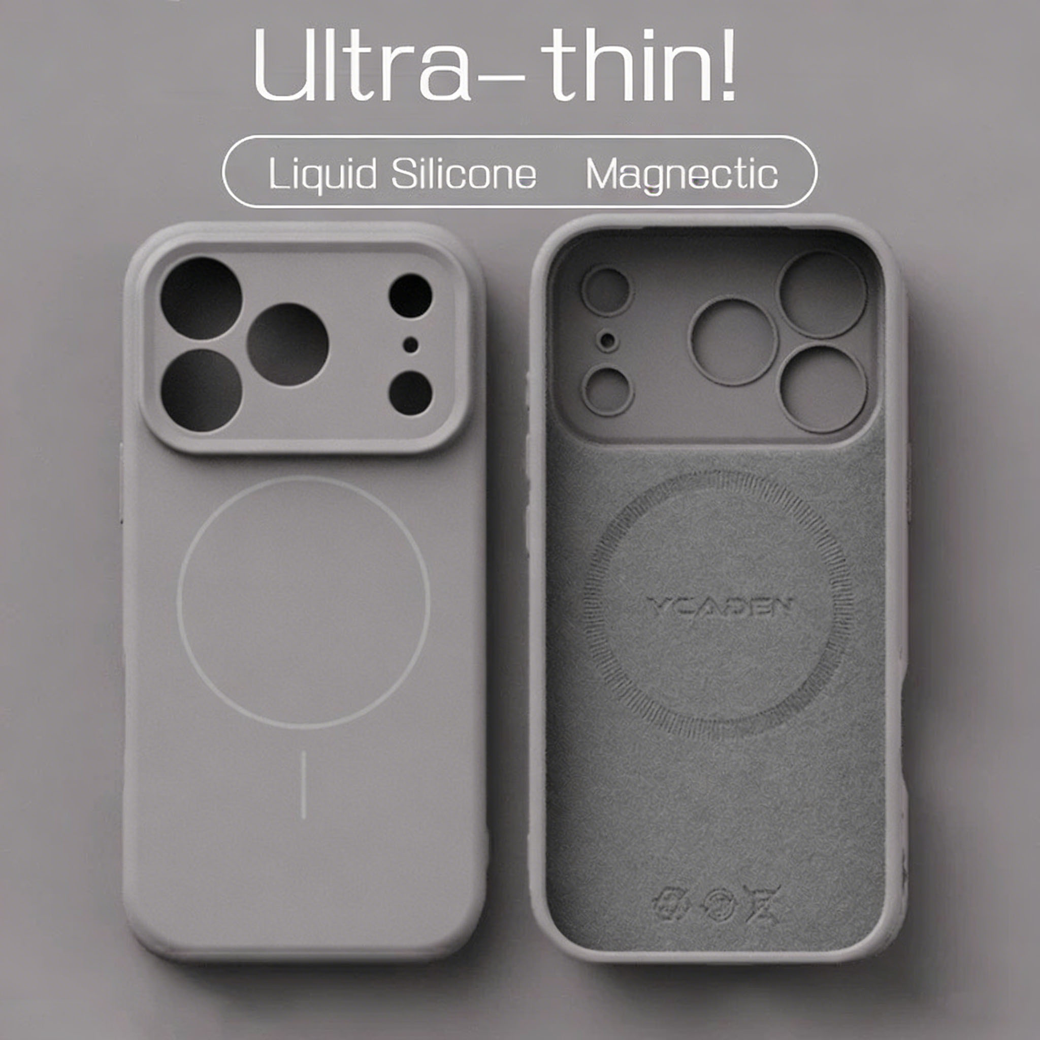 Magsafe対応 磁気ワイヤレス充電ケース用高級液体素材  - Liquid Silicone Magnetic Phone Case のレビューと価格