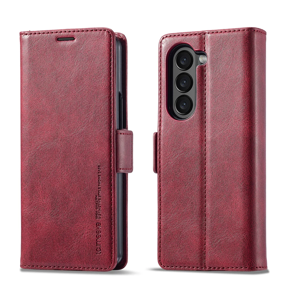Samsung Galaxy Z Fold 7/6/5/4/ - Leather Wallet Card Holder Phone Cover のレビューと価格