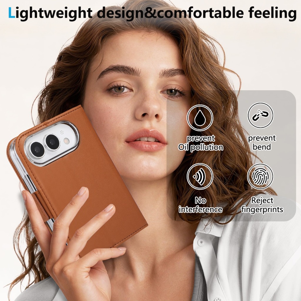 RFIDブロッキング機能付きカードホルダー内蔵、iPhone - Leather Wallet Card Holder Phone Cover のレビューと価格